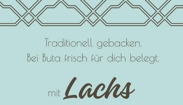 Traditionell gebackenes Gebäck mit Lachs